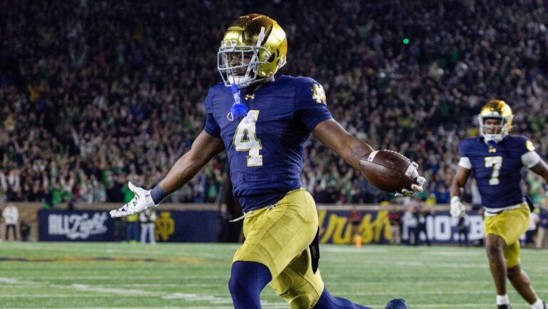1) Jeremiyah Love, Notre Dame