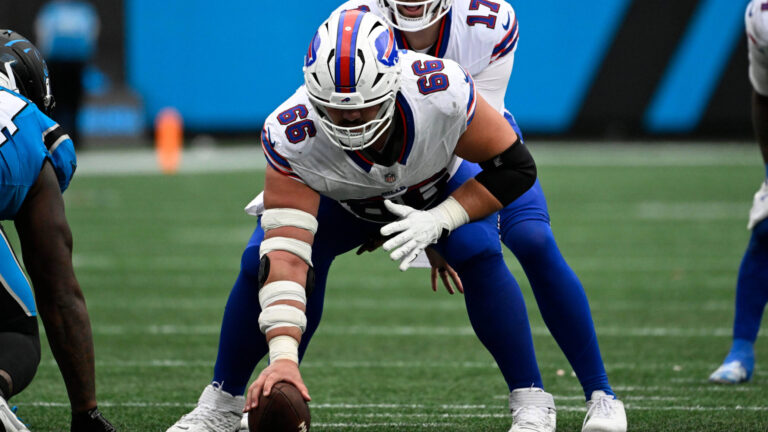 35) C Connor McGovern, Buffalo Bills