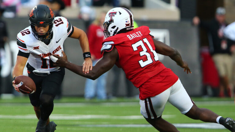 2) New York Jets: EDGE David Bailey, Texas Tech