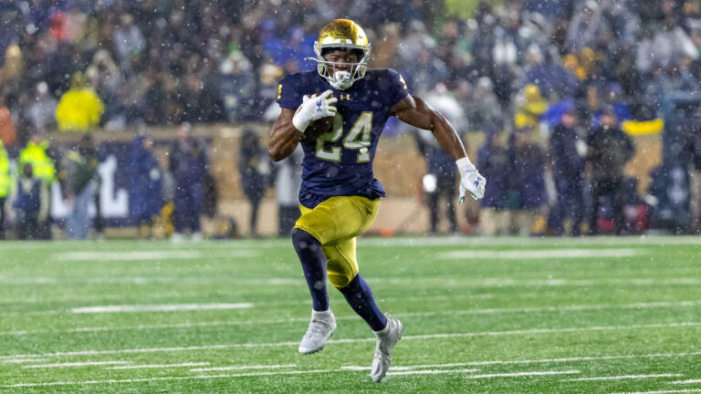 3) Jadarian Price, Notre Dame