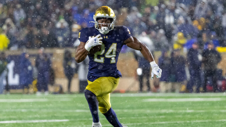 2) Jadarian Price, Notre Dame