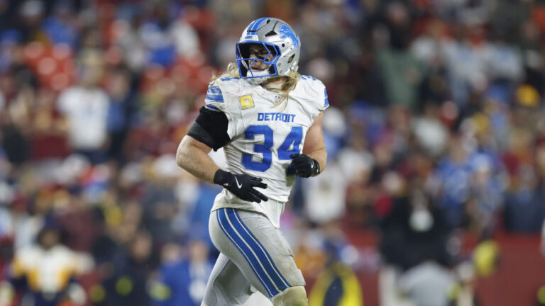 50) LB Alex Anzalone, Detroit Lions