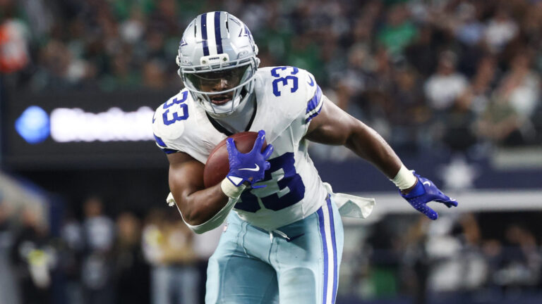 29) RB Javonte Williams, Dallas Cowboys