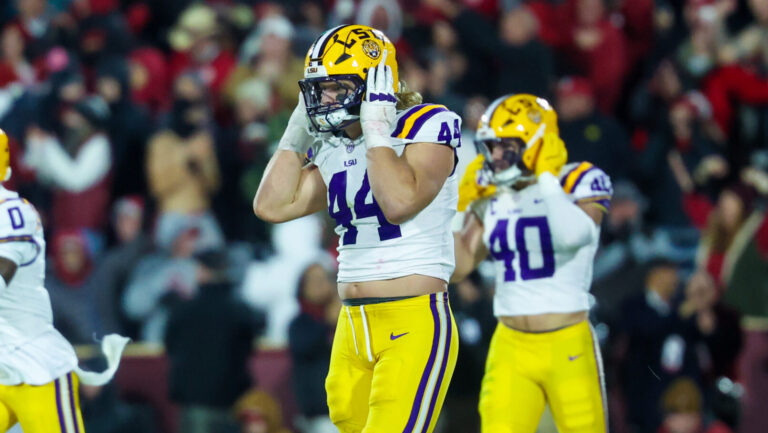 8) Jack Pyburn, LSU