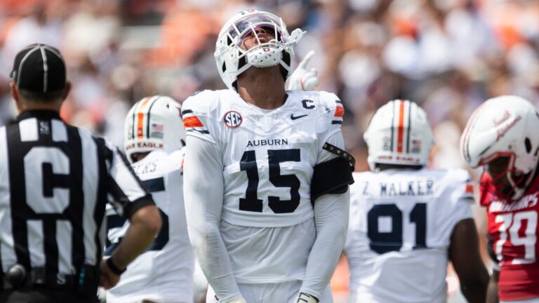 6) Keldric Faulk, Auburn