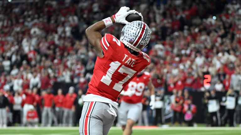 5) New York Giants: WR Carnell Tate, Ohio State