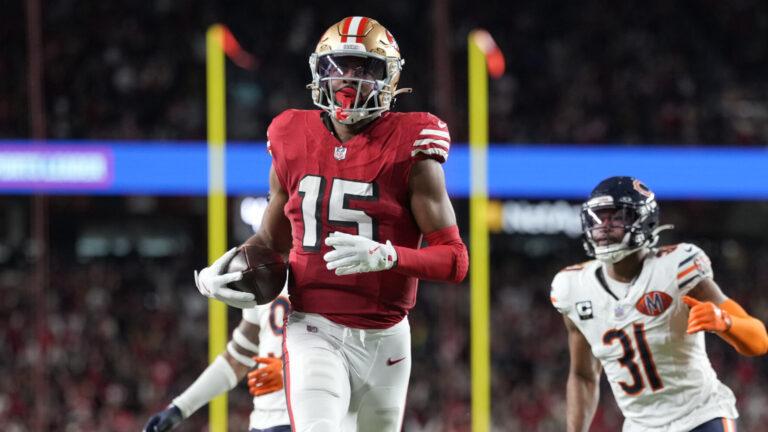 28) WR Jauan Jennings, San Francisco 49ers