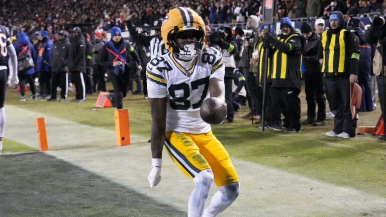 21) WR Romeo Doubs, Green Bay Packers
