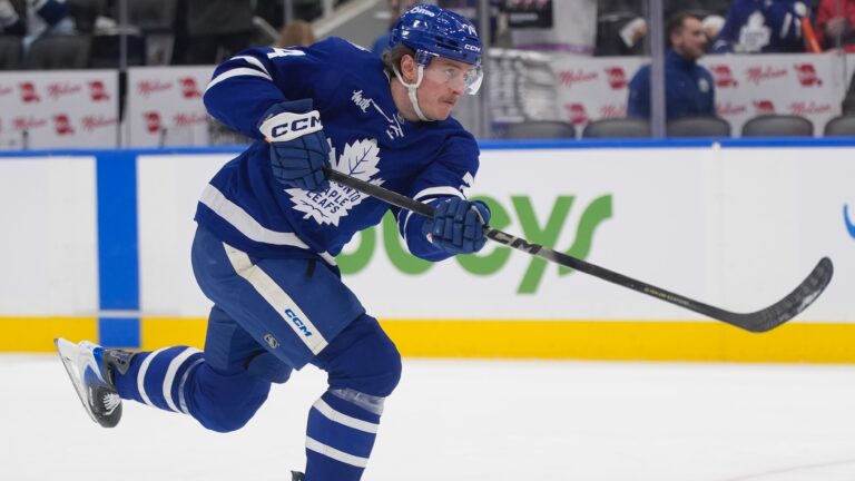 13. Bobby McMann (LW, Toronto Maple Leafs)