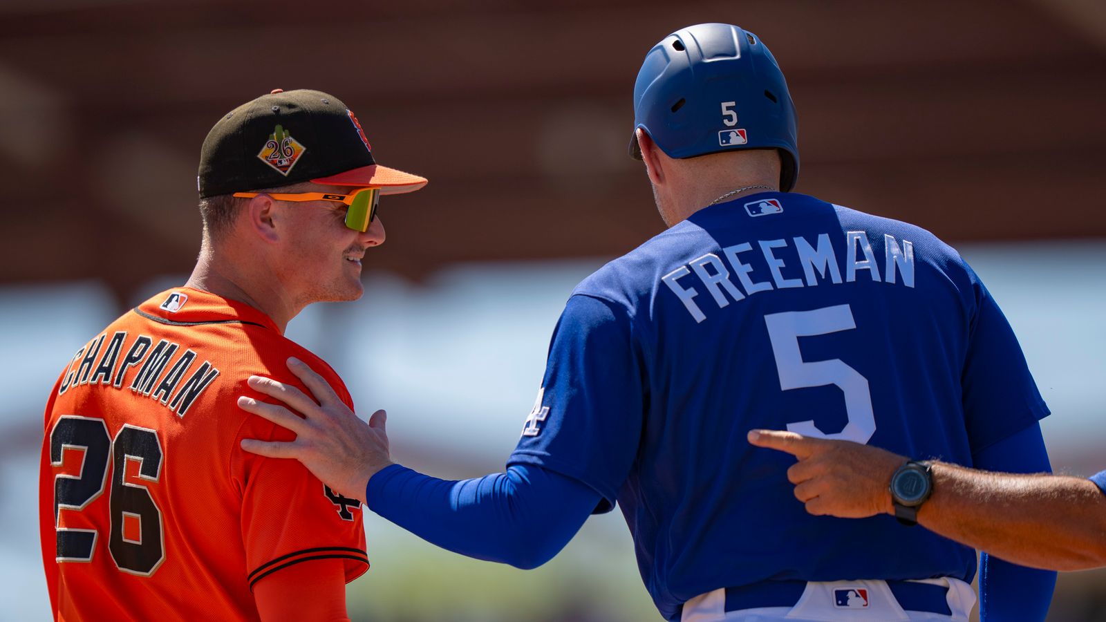 Freddie Freeman Delivers a Customary Cactus League Single