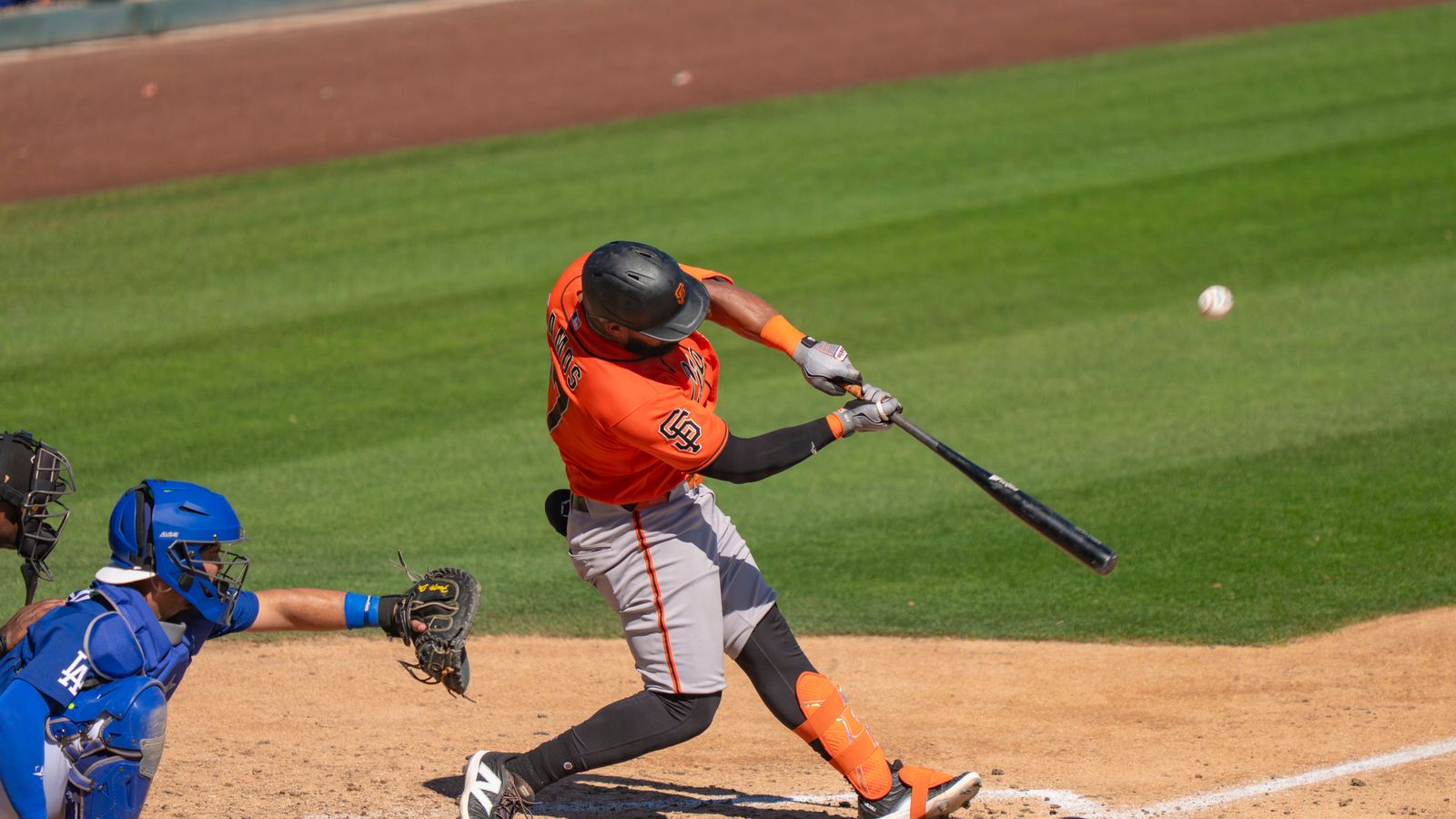 Heliot Ramos Looking for the Gaps in Center Field