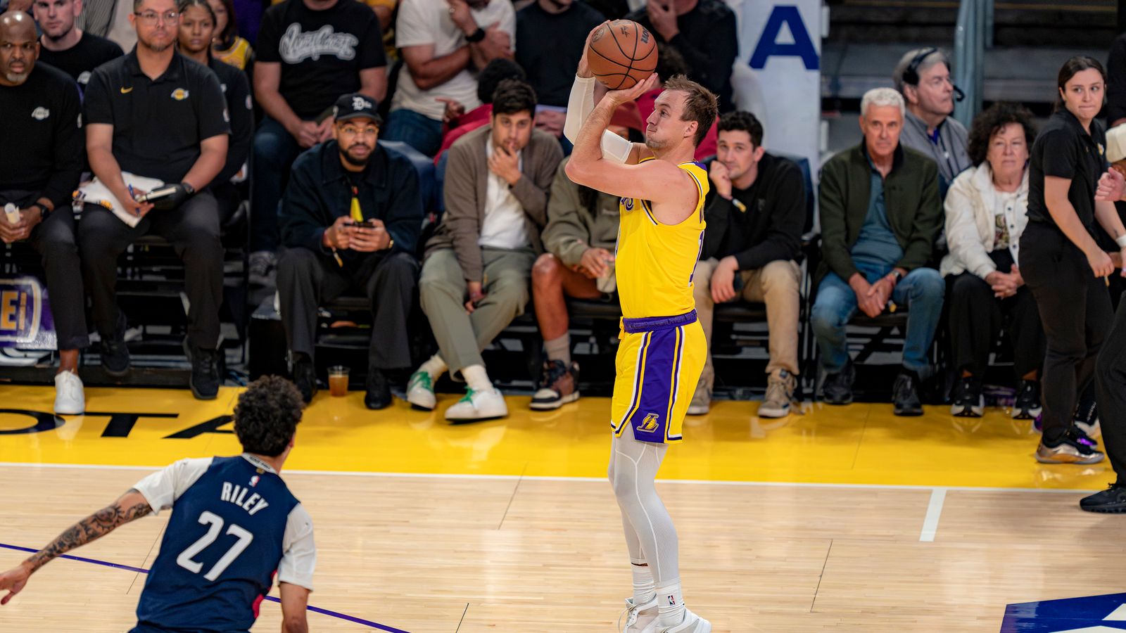 Luke Kennard Displays His Pure Shooting Form