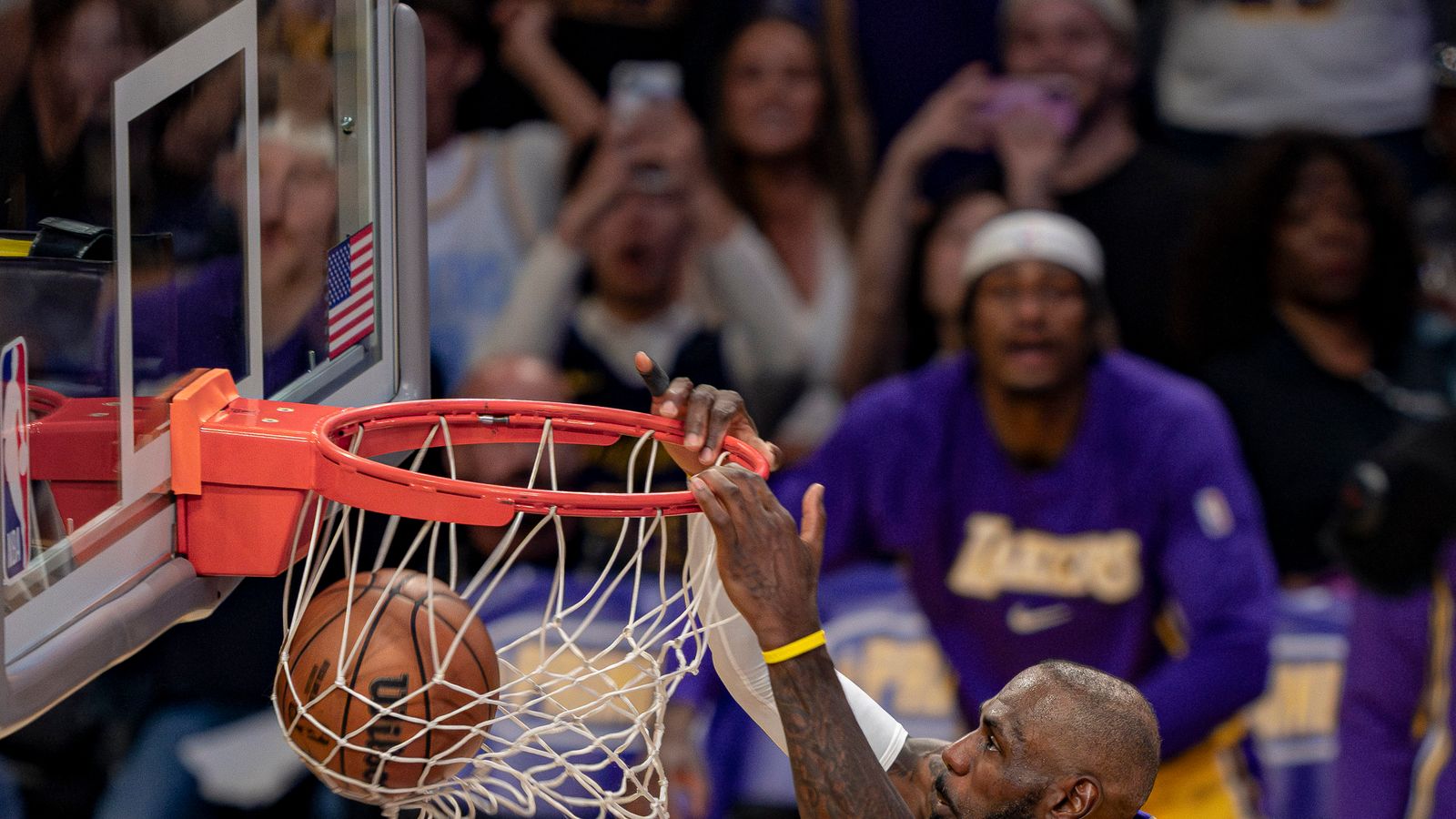 The King Rises: LeBron James Dominates the Paint