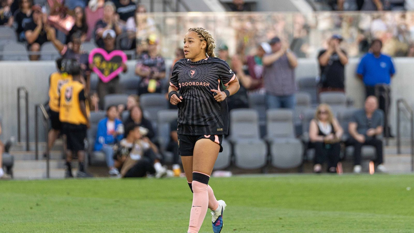 Angel City FC defender Savy King