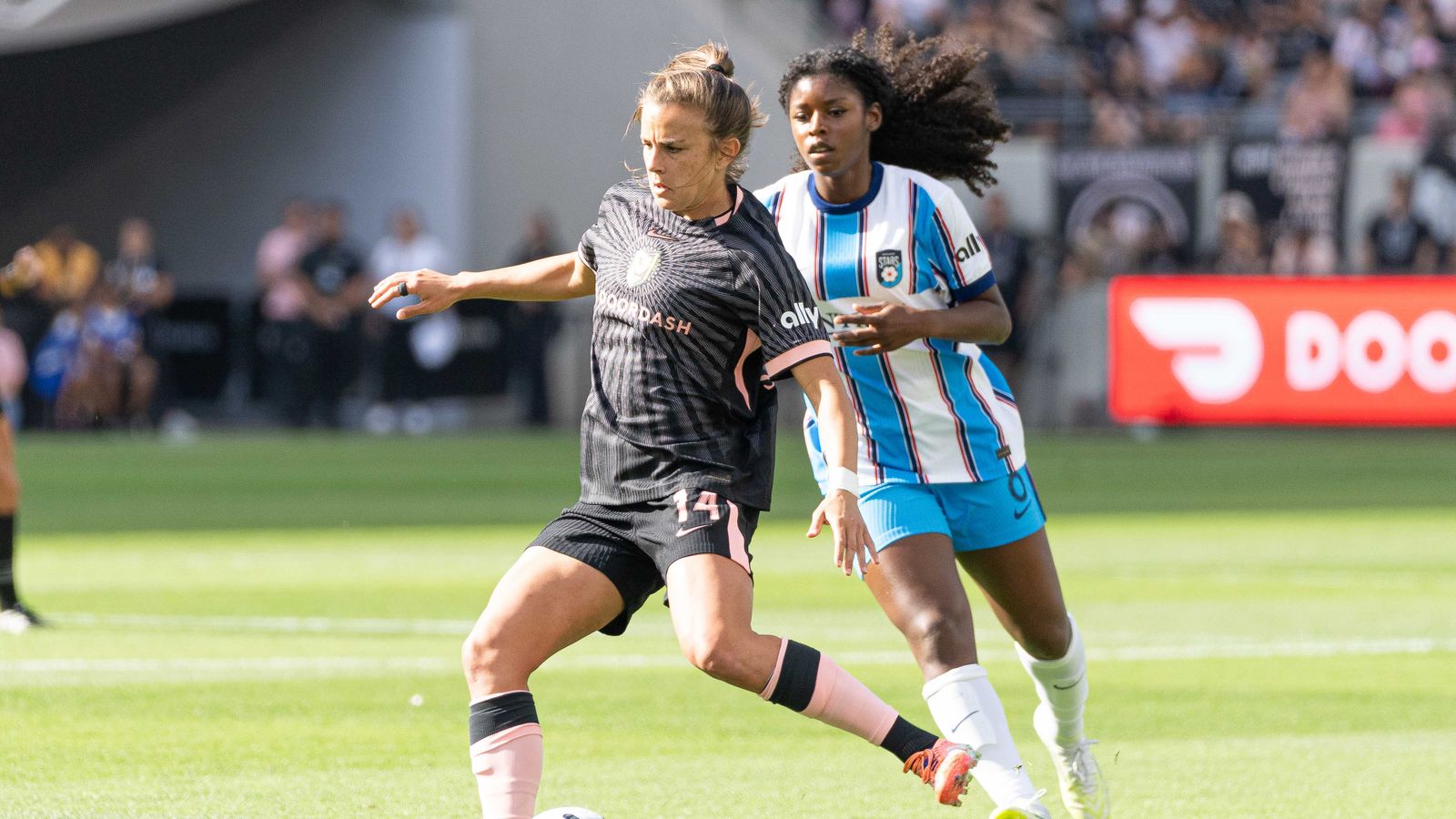 Angel City FC midfielder Nealey Martin