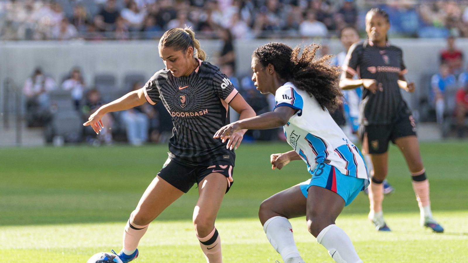 Angel City FC defender Gisele Thompson