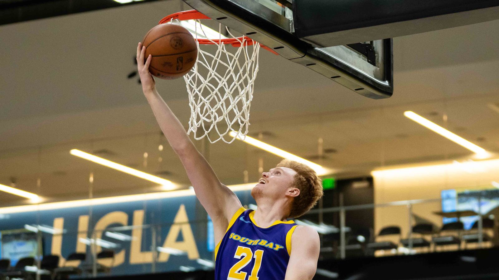 South Bay Lakers forward Luke Goode