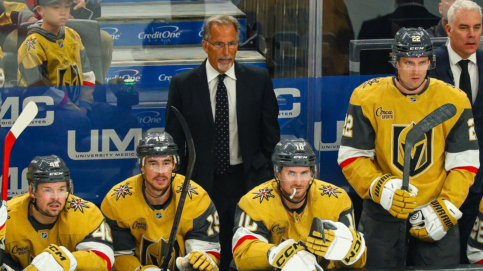 John Tortorella Makes Coaching Debut Behind Vegas Bench