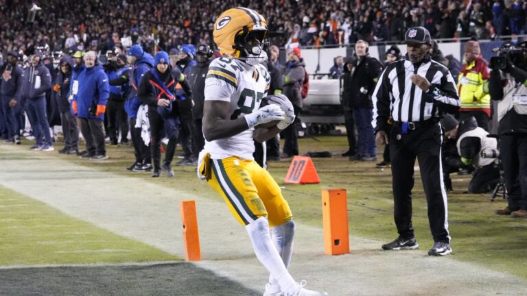 50. Romeo Doubs, WR, Green Bay Packers