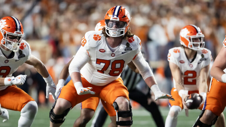 23) Philadelphia 76ers: OT Blake Miller, Clemson