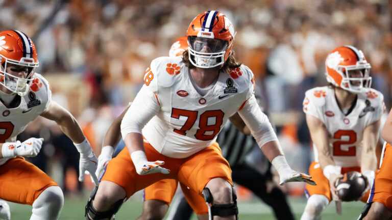 31) OT Blake Miller, Clemson