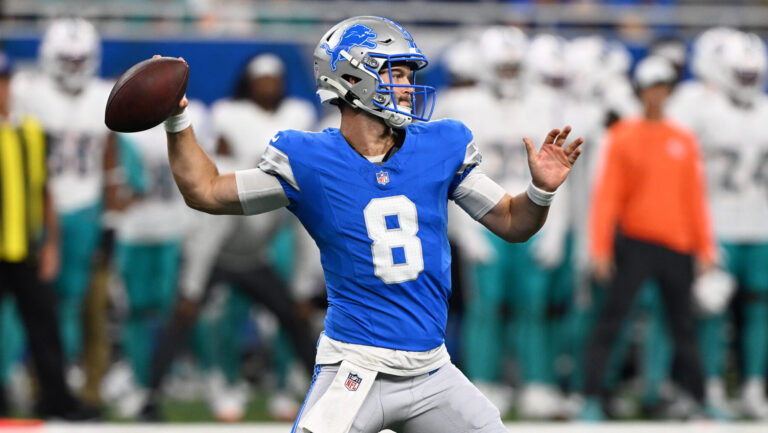13) Kyle Allen, Detroit Lions