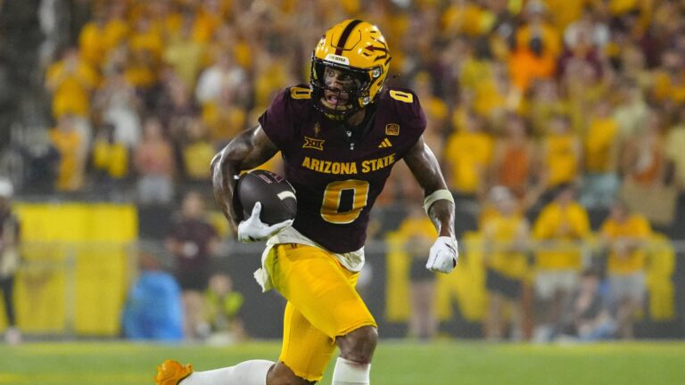 9) Kansas City Chiefs: WR Jordyn Tyson, Arizona State