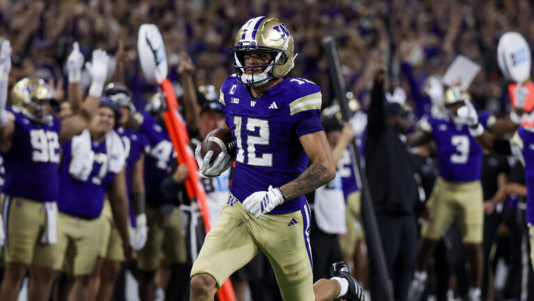 31) New England Patriots: WR Denzel Boston, Washington