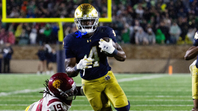 4) Tennessee Titans: RB Jeremiyah Love, Notre Dame