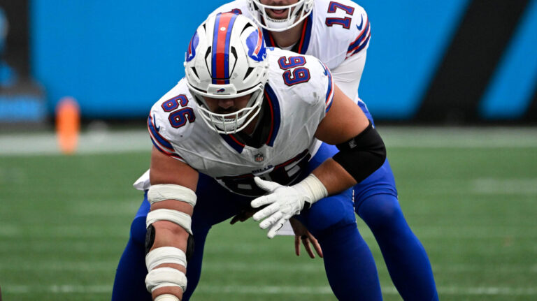 5) C Connor McGovern, Buffalo Bills