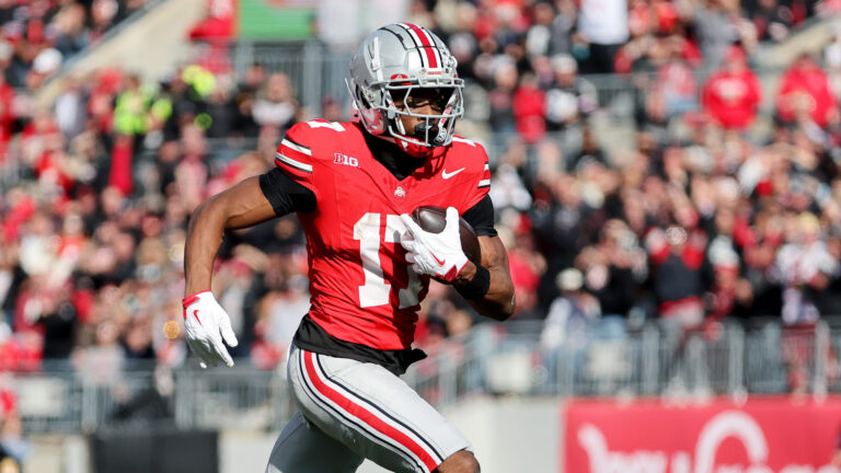 7) Washington Commanders: WR Carnell Tate, Ohio State