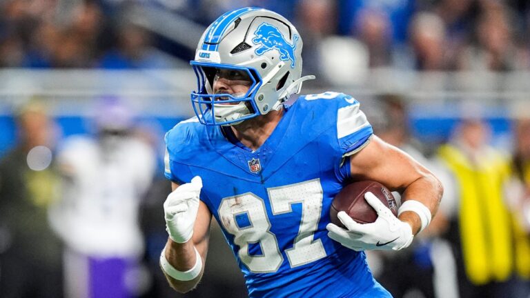 7. Sam LaPorta, TE, Detroit Lions