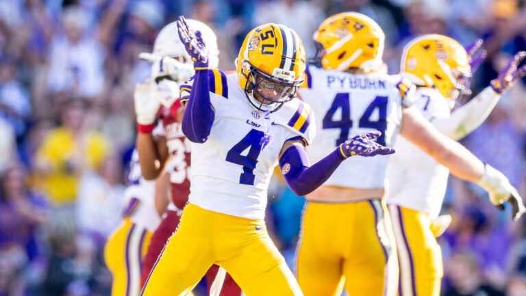 7) Washington Commanders: CB Mansoor Delane, LSU