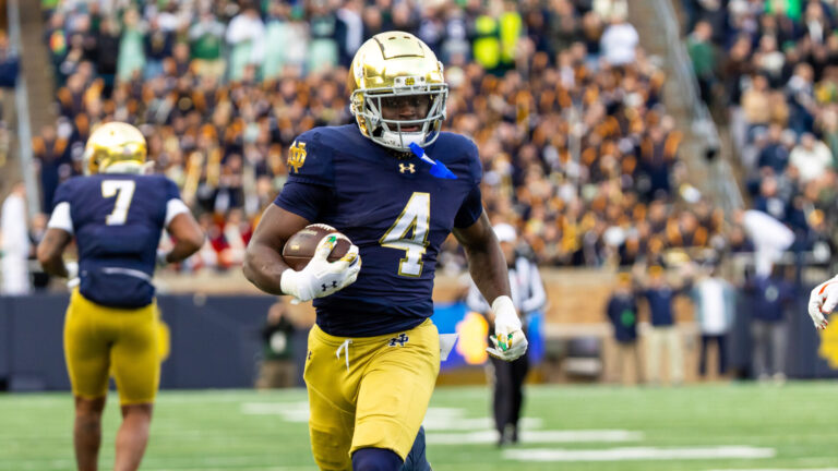 4) Tennessee Titans: RB Jeremiyah Love, Notre Dame