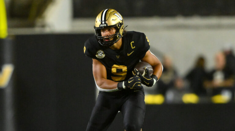 Fullback/H-Back: Eli Stowers, Vanderbilt