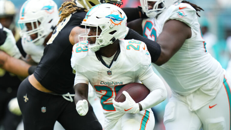 2. De'Von Achane, RB, Miami Dolphins