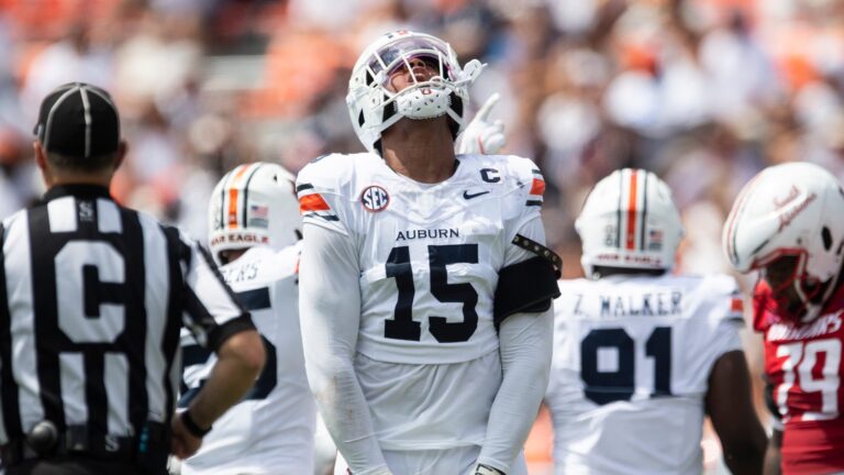 32) Seattle Seahawks: EDGE Keldric Faulk, Auburn