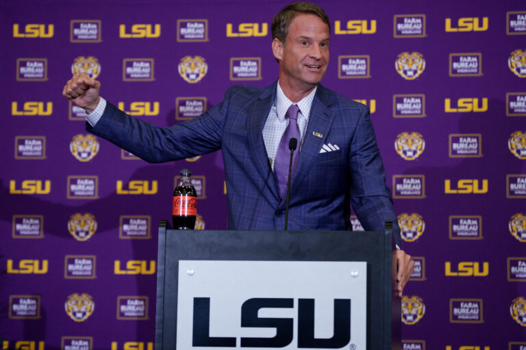 NCAA Football: Louisiana State Head Coach Lane Kiffin Introductory Press Conference