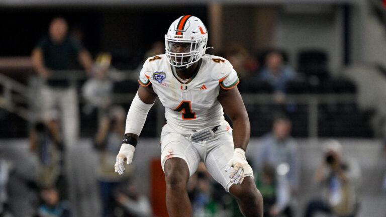14) Baltimore Ravens: EDGE Rueben Bain Jr., Miami