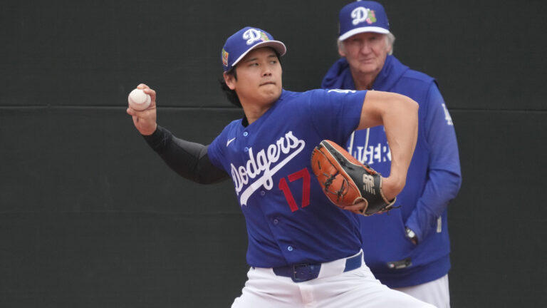 Shohei Ohtani Fires 99 MPH In Desert Debut