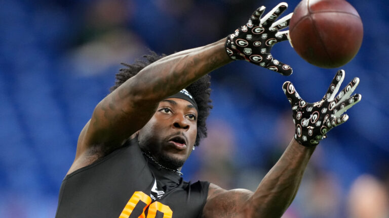 3) Zachariah Branch, WR, Georgia