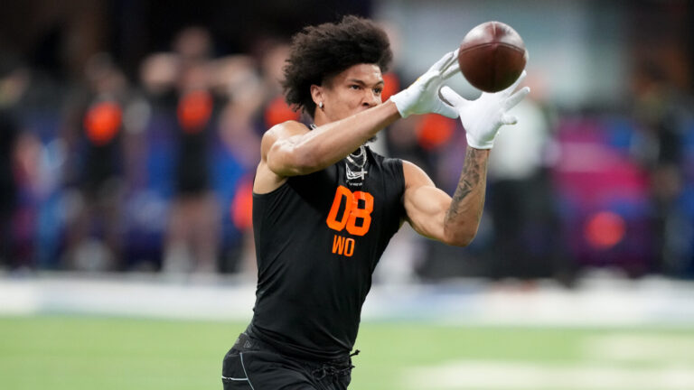22) WR Denzel Boston, Washington