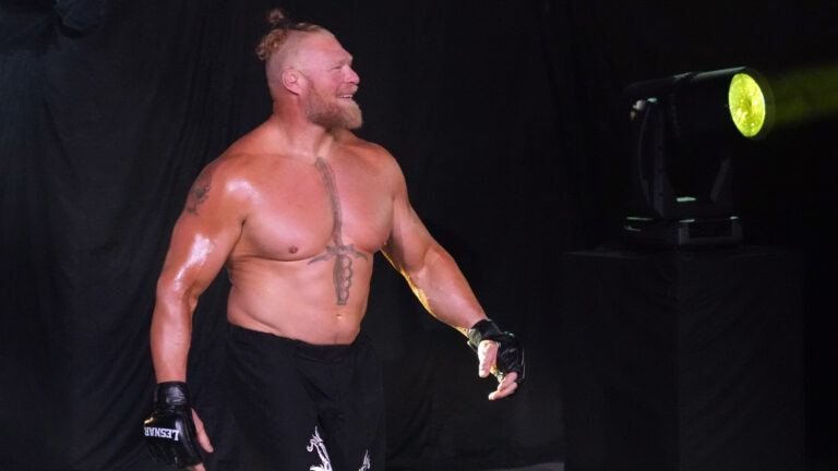 Oba Femi vs. Brock Lesnar