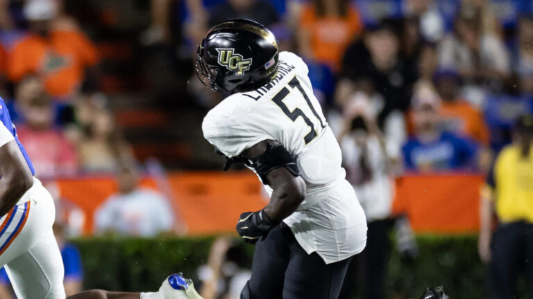 29) Dallas Cowboys (via KC/LAR): EDGE Malachi Lawrence, UCF