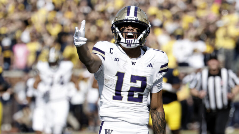 18) Minnesota Vikings: WR Denzel Boston, Washington