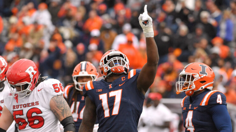 57) Chicago Bears: EDGE Gabe Jacas, Illinois