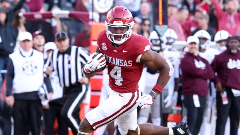 60) Chicago Bears: RB Mike Washington Jr., Arkansas
