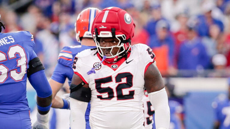 45) Baltimore Ravens: DL Christen Miller, Georgia