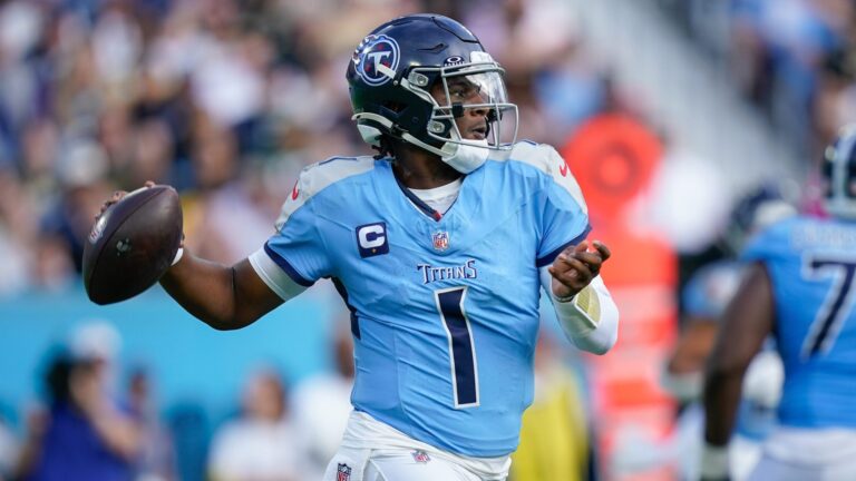 Winner: QB Cam Ward, Tennessee Titans 