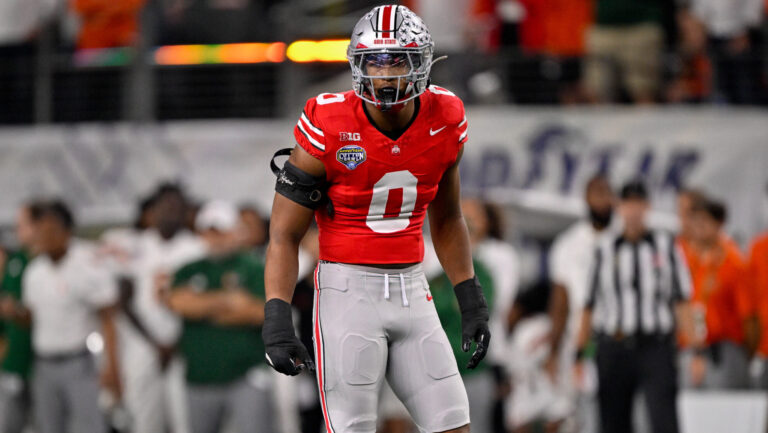 6) Dallas Cowboys (via CLE): LB Sonny Styles, Ohio State